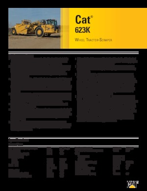 Screpere Caterpillar 623K