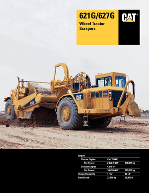 Screpere Caterpillar 621G Auger