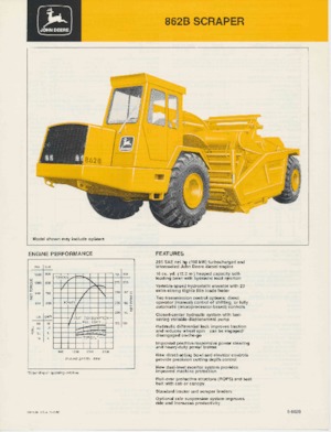 Screpere John Deere Construction 862B