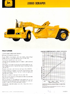 Screpere John Deere Construction JD860