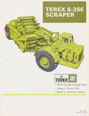 Screpere Terex S-35E