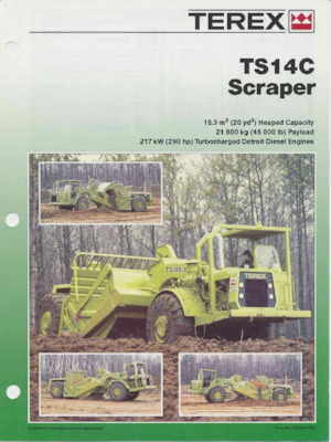 Screpere Terex TS14C