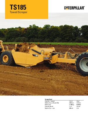 Screpere Caterpillar TS185