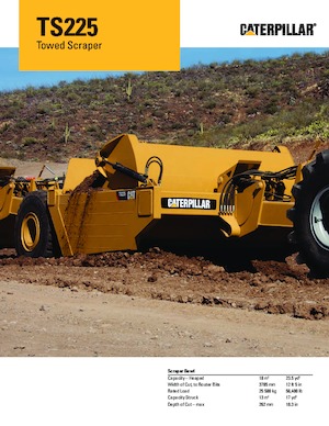 Screpere Caterpillar TS225