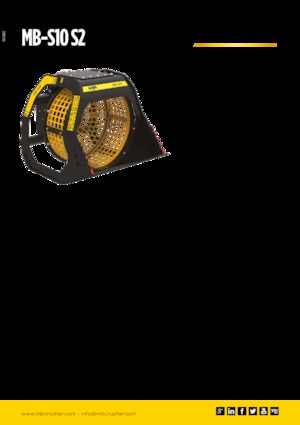 Cupe de sortare MB Crusher MB-S10 S2