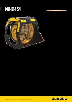 Cupe de sortare MB Crusher MB-S14 S4