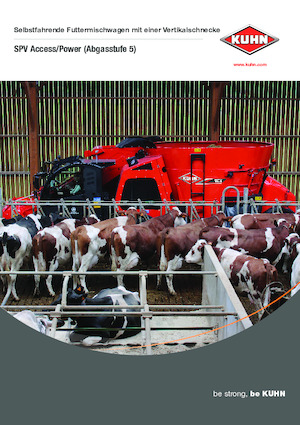 Mixere de alimentare cu autopropulsie Kuhn SPV Intense 12.1 DL