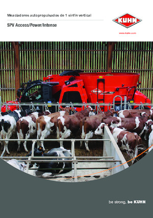 Mixere de alimentare cu autopropulsie Kuhn SPV Intense 12.1 DL