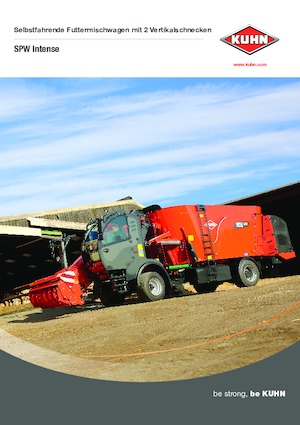 Mixere de alimentare cu autopropulsie Kuhn SPW Intense 18.2 CS