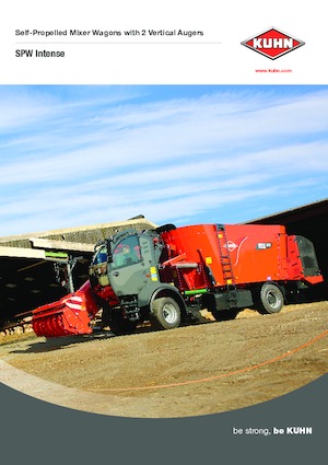 Mixere de alimentare cu autopropulsie Kuhn SPW Intense 18.2 CS