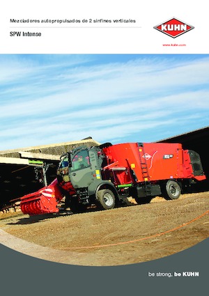 Mixere de alimentare cu autopropulsie Kuhn SPW Intense 18.2 CS
