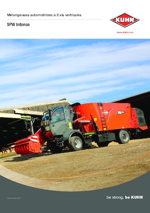 Mixere de alimentare cu autopropulsie Kuhn SPW Intense 18.2 CS