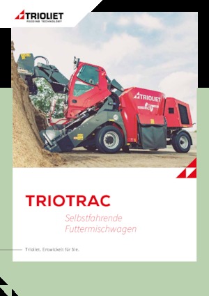 Mixere de alimentare cu autopropulsie Trioliet Triotrac 2000
