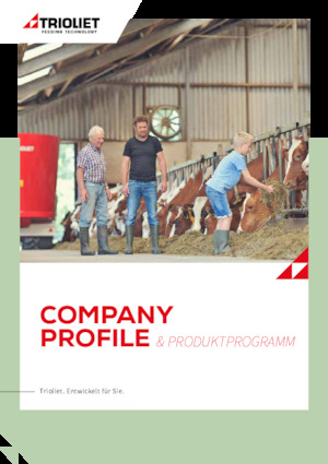 Mixere de alimentare cu autopropulsie Trioliet Triotrac M 1400 ZK