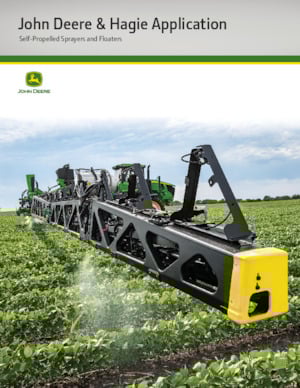 Pulverizatoare de câmp cu autopropulsie John Deere 612R