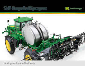 Pulverizatoare de câmp cu autopropulsie John Deere 4730