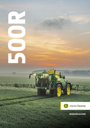 Pulverizatoare de câmp cu autopropulsie John Deere 550R