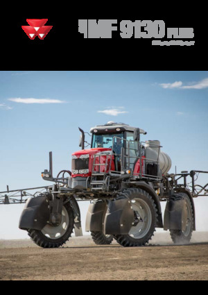 Pulverizatoare de câmp cu autopropulsie Massey Ferguson MF 9130 Plus