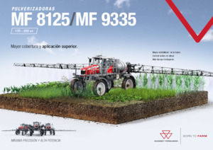 Pulverizatoare de câmp cu autopropulsie Massey Ferguson MF 9335