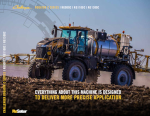 Pulverizatoare de câmp cu autopropulsie Challenger RG900C