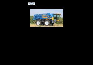 Pulverizatoare de câmp cu autopropulsie Delvano Terresta