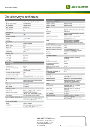 Pulverizatoare de câmp cu autopropulsie John Deere 5430i