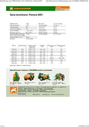 Pulverizatoare de câmp cu autopropulsie Amazone Pantera 4001 (33)