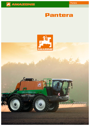 Pulverizatoare de câmp cu autopropulsie Amazone Pantera 4001 (33)