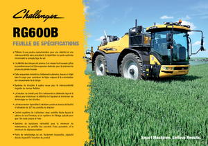 Pulverizatoare de câmp cu autopropulsie Challenger RoGator 655