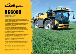 Pulverizatoare de câmp cu autopropulsie Challenger RoGator 655