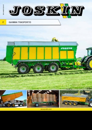 Remorci cu tocător pentru siloz Joskin DRAKKAR 8600/37T180