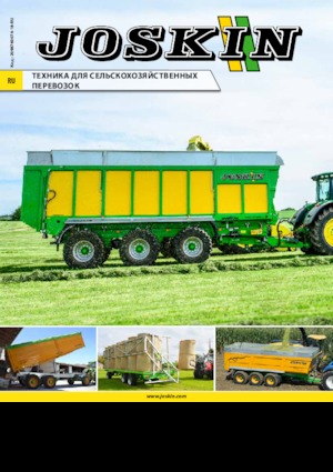 Remorci cu tocător pentru siloz Joskin TRANS-SPACE 7000/19BC125