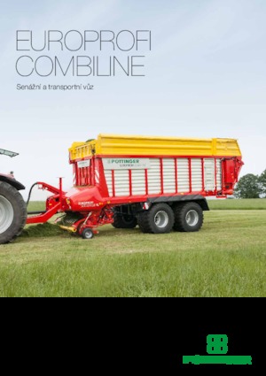 Remorci cu tocător pentru siloz Pöttinger Europrofi 5510 L