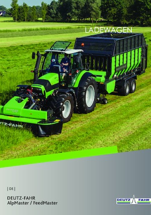 Remorci cu tocător pentru siloz DEUTZ-FAHR FeedMaster 3600 T