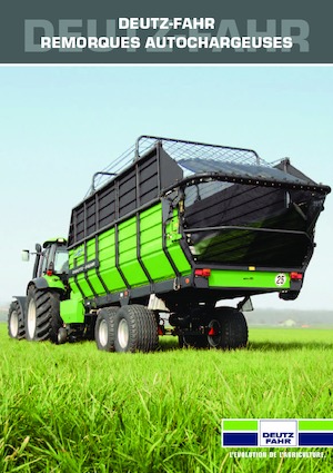 Remorci cu tocător pentru siloz DEUTZ-FAHR FeedMaster 3600 T