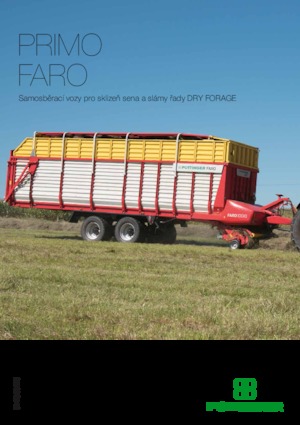 Remorci cu tocător pentru siloz Pöttinger Primo 801 L