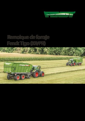Remorci cu tocător pentru siloz Fendt Tigo 75 XR