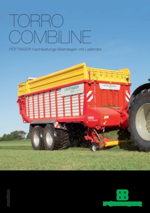 Remorci cu tocător pentru siloz Pöttinger Torro 6010 L 