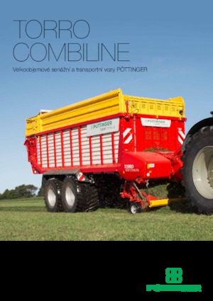 Remorci cu tocător pentru siloz Pöttinger Torro 5510 L 