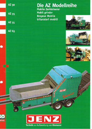 Mașini de tocat Jenz AZ 35 D