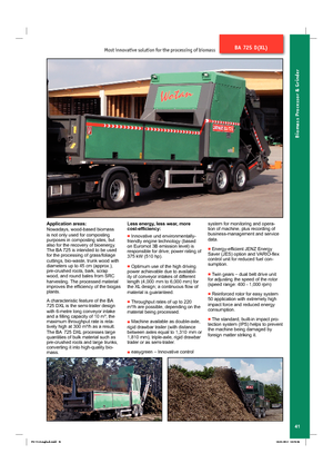 Mașini de tocat Jenz BA 725 D