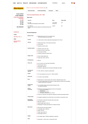Mașini de tocat Husmann HL I 1222 E/S