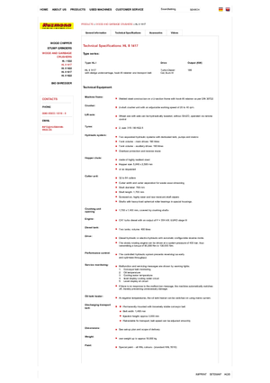 Mașini de tocat Husmann HL II 1417 HL