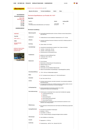 Mașini de tocat Husmann HL II 1417 HL