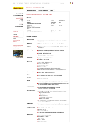 Mașini de tocat Husmann HL II 1617 HL