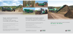 Mașini de tocat Neuson-Ecotec SD 1600 A