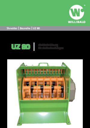 Mașini de tocat Willibald UZ 80