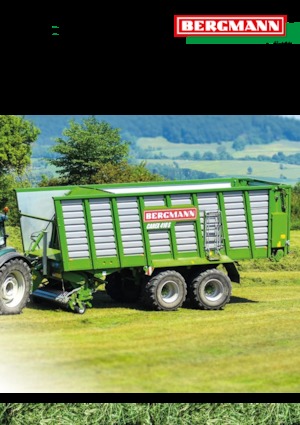 Remorci cu tocător pentru siloz L. Bergmann Carex 370 S