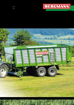 Remorci cu tocător pentru siloz L. Bergmann Carex 370 S