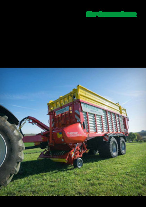 Remorci cu tocător pentru siloz Pöttinger Europrofi 5510 L